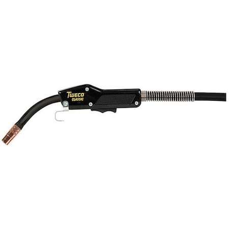 Tweco MIG Gun, 0.035 - 0.045 Inch, 15 ft L, 400 A,  1040-1904